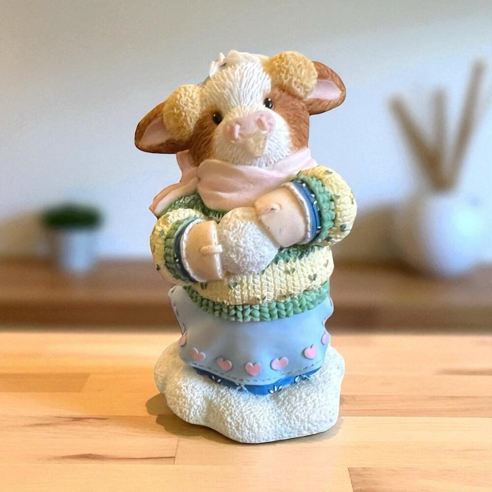 Vtg Enesco Mary's‎ Moo Moos 2003 "You're Udderly Cool" #112670